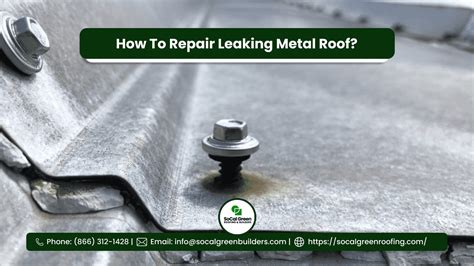 how to fix a steel roof that leaks around the screws|Common mistakes which cause leaks around screws